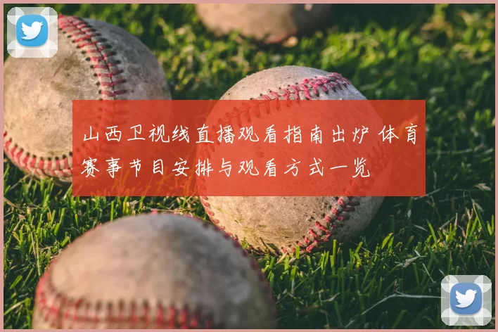 山西卫视线直播观看指南出炉 体育赛事节目安排与观看方式一览